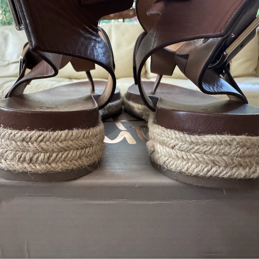 Crown Vintage Brown Sandals for Women - Picture 5 of 6